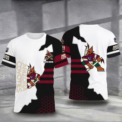 LIMITED EDITION - NEW CUSTOMIZED NHL30 AZC ARIZONA COYOTES T-SHIRT, POLO SHIRT, ZIP POLO SHIRT, SWEATSHIRT, HOODIE & ZIP HOODIE