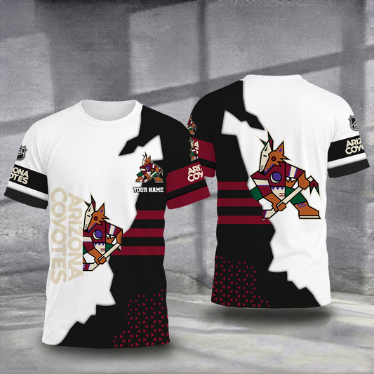 LIMITED EDITION - NEW CUSTOMIZED NHL30 AZC ARIZONA COYOTES T-SHIRT, POLO SHIRT, ZIP POLO SHIRT, SWEATSHIRT, HOODIE & ZIP HOODIE
