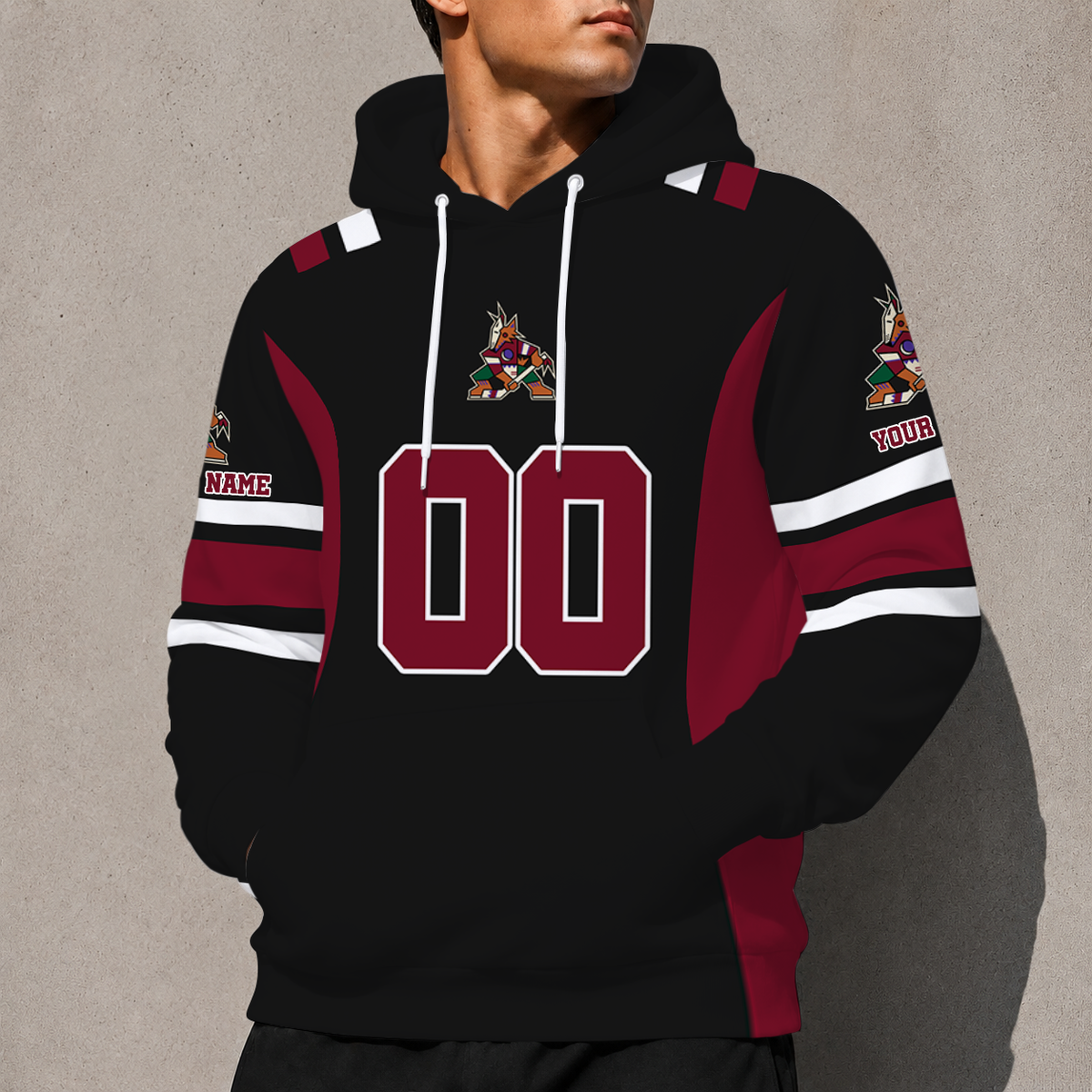 ELITE EDITION - NEW CUSTOMIZED NHL30 AZC ARIZONA COYOTES HOODIE, ZIP HOODIE, T-SHIRT, POLO SHIRT, ZIP POLO SHIRT & SWEATSHIRT