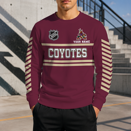 VIRAL EDITION - NEW CUSTOMIZED NHL30 AZC ARIZONA COYOTES UNISEX SWEATSHIRT