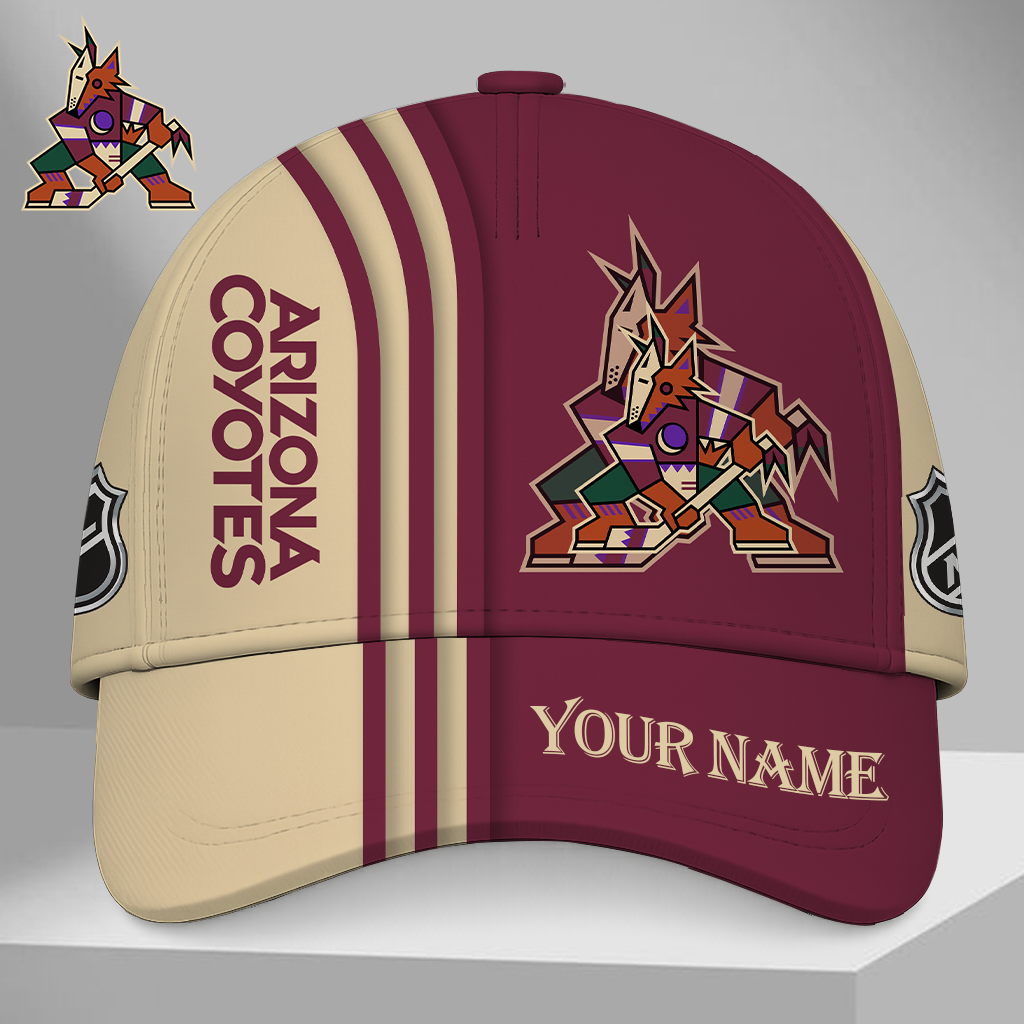 SPECIAL EDITION - NEW CUSTOMIZED NHL30 AZC ARIZONA COYOTES CLASSIC CAP