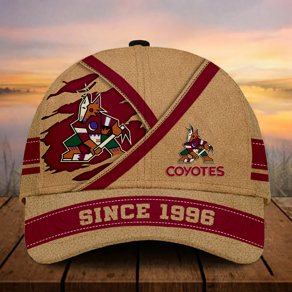 LIMITED EDITION - NEW CUSTOMIZED NHL30 AZC ARIZONA COYOTES CLASSIC CAP