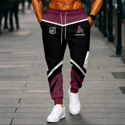 LIMITED EDITION - NEW CUSTOMIZED NHL30 AZC ARIZONA COYOTES UNISEX LONG PANTS
