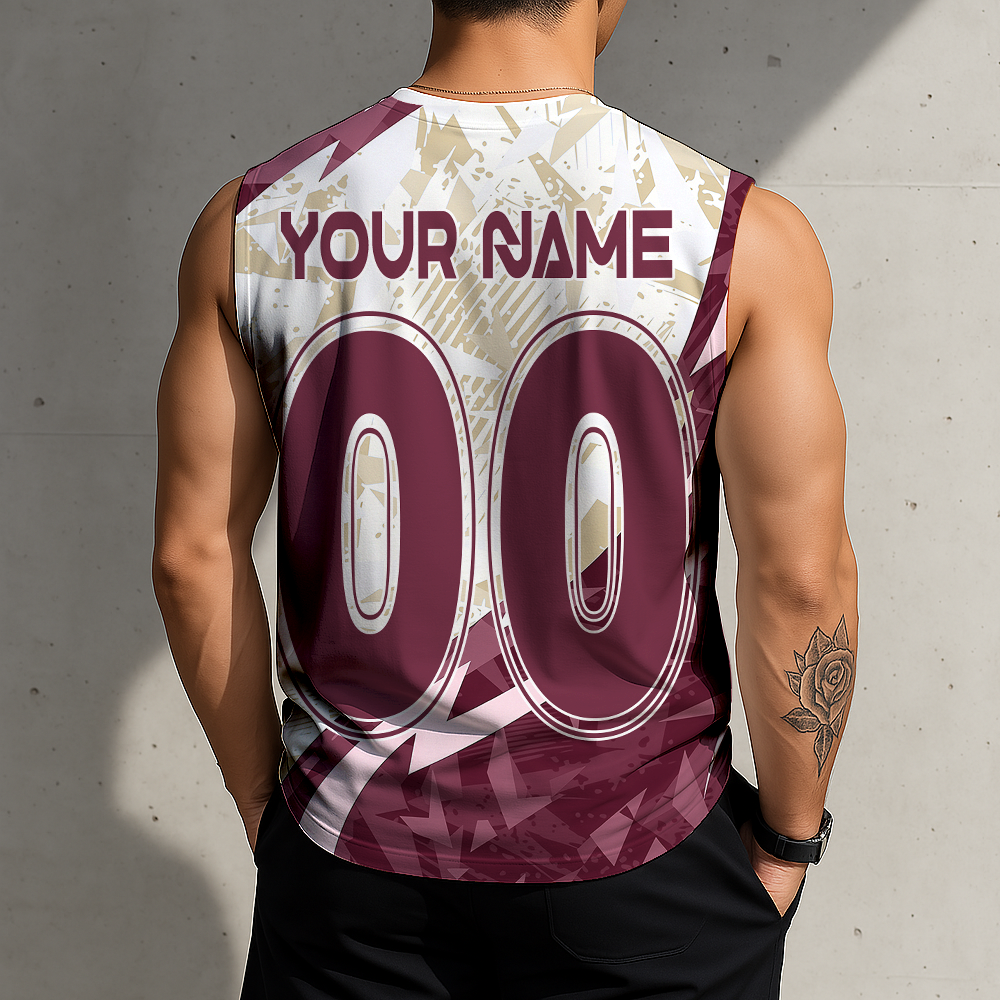 LIMITED EDITION - NEW CUSTOMIZED NHL30 AZC ARIZONA COYOTES TANK TOP & GYM SHIRT