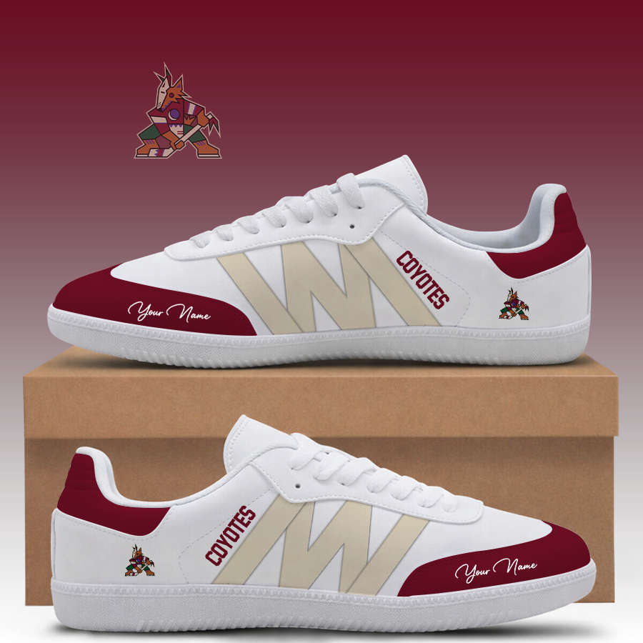 [SUPER SALE] NEW CUSTOMIZED NHL30 AZC ARIZONA COYOTES CLASSIC SNEAKERS
