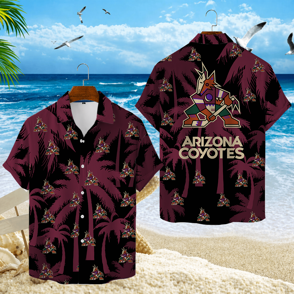 LIMITED EDITION - NEW CUSTOMIZED NHL30 AZC ARIZONA COYOTES UNISEX HAWAIIAN SHIRT