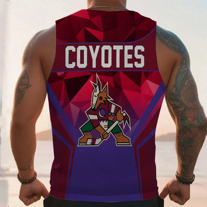 [SUPER SALE] NEW CUSTOMIZED NHL30 AZC ARIZONA COYOTES UNISEX TANK TOP