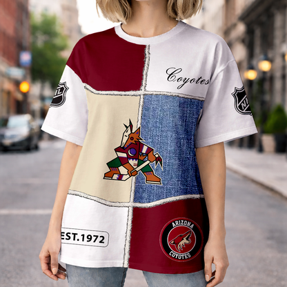 LIMITED EDITION - NEW CUSTOMIZED NHL30 AZC ARIZONA COYOTES UNISEX T-SHIRT, SWEATSHIRTS, HOODIE & JACKETS