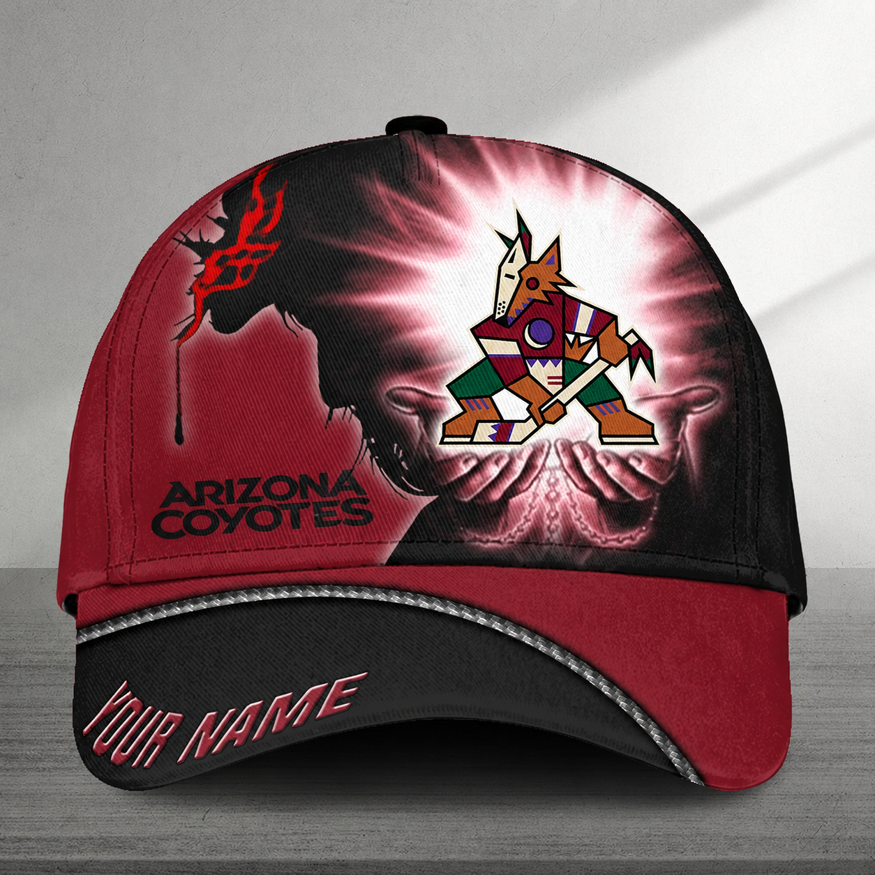 LIMITED EDITION - NEW CUSTOMIZED NHL30 AZC ARIZONA COYOTES CLASSIC CAP
