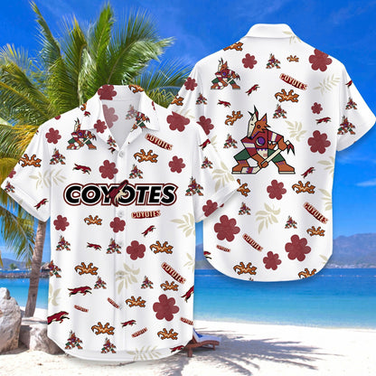 LIMITED EDITION - NEW CUSTOMIZED NHL30 AZC ARIZONA COYOTES UNISEX HAWAIIAN SHIRT