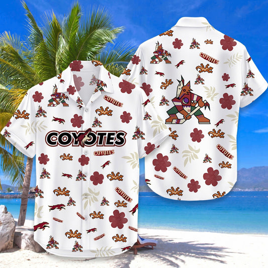 LIMITED EDITION - NEW CUSTOMIZED NHL30 AZC ARIZONA COYOTES UNISEX HAWAIIAN SHIRT