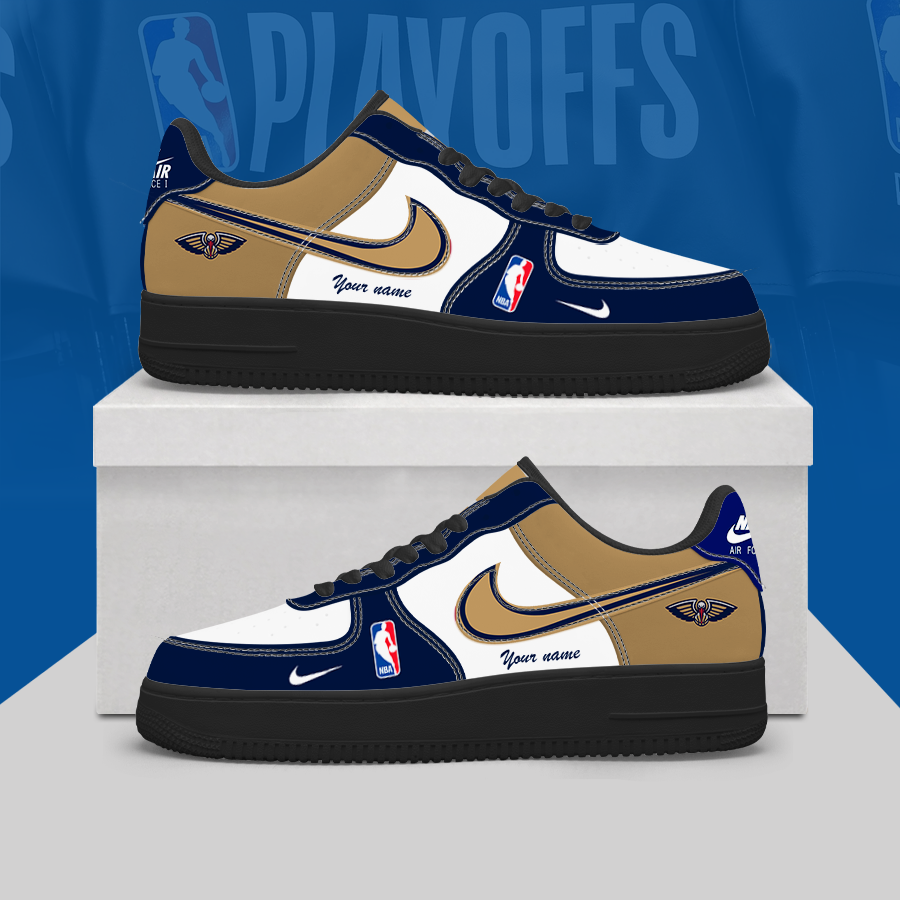 [HOT DEAL] NEW CUSTOMIZED NBA30 NOP NEW ORLEANS PELICANS AF1 SHOES