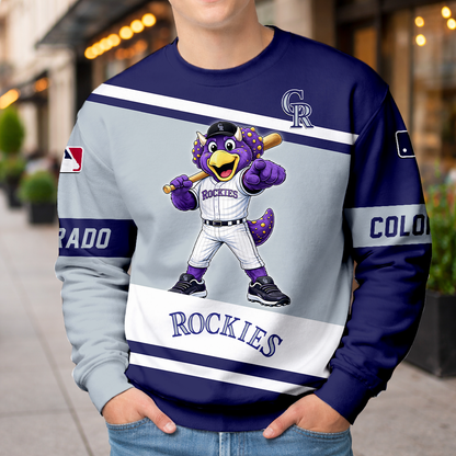 LIMITED EDITION - NEW CUSTOMIZED MLB30 COR COLORADO ROCKIES UNISEX T-SHIRT, HOODIE & JACKETS