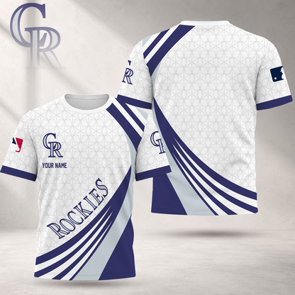 LIMITED EDITION - NEW CUSTOMIZED MLB30 COR COLORADO ROCKIES T-SHIRT, POLO SHIRT, ZIP POLO SHIRT, SWEATSHIRT, HOODIE & ZIP HOODIE
