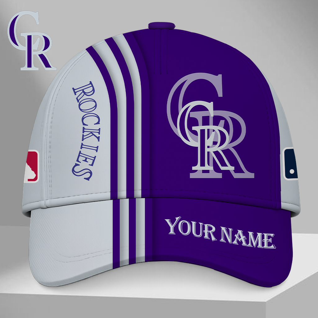 LIMITED EDITION - NEW CUSTOMIZED MLB30 COR COLORADO ROCKIES CLASSIC CAP