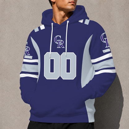 SPECIAL EDITION - NEW CUSTOMIZED MLB30 COR COLORADO ROCKIES HOODIE, ZIP HOODIE, T-SHIRT, POLO SHIRT, ZIP POLO SHIRT & SWEATSHIRT