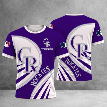 VIRAL EDITION - NEW CUSTOMIZED MLB30 COR COLORADO ROCKIES T-SHIRT, POLO SHIRT, ZIP POLO SHIRT, SWEATSHIRT, HOODIE & ZIP HOODIE
