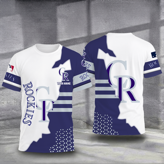 LIMITED EDITION - NEW CUSTOMIZED MLB30 COR COLORADO ROCKIES T-SHIRT, POLO SHIRT, ZIP POLO SHIRT, SWEATSHIRT, HOODIE & ZIP HOODIE