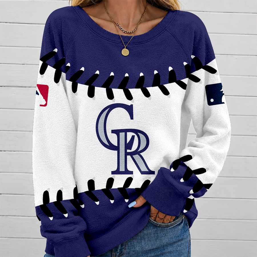 [FLASH SALE] NEW CUSTOMIZED MLB30 COR COLORADO ROCKIES UNISEX SWEATSHIRT