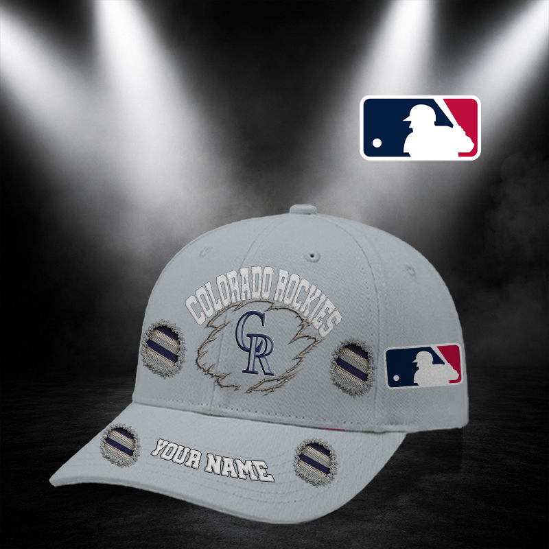 [FLASH SALE] NEW CUSTOMIZED MLB30 COR COLORADO ROCKIES CLASSIC CAP