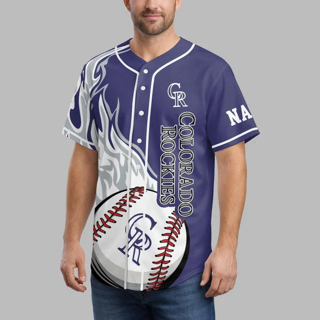 [FLASH SALE] NEW CUSTOMIZED MLB30 COR COLORADO ROCKIES BASEBALL JERSEY