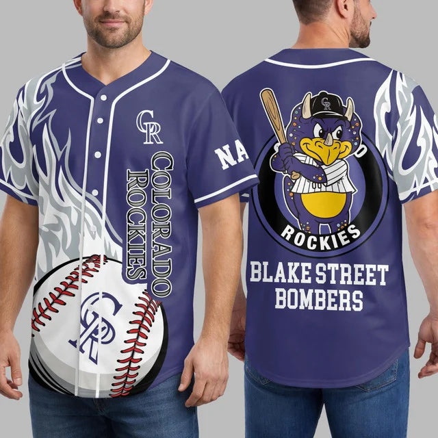[FLASH SALE] NEW CUSTOMIZED MLB30 COR COLORADO ROCKIES BASEBALL JERSEY