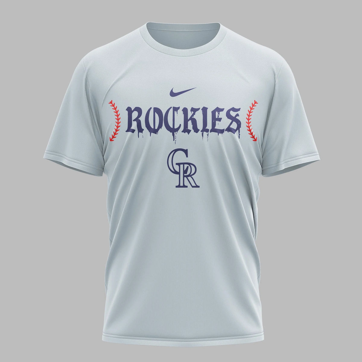 [FLASH SALE] NEW CUSTOMIZED MLB30 COR COLORADO ROCKIES MUTICOLOR T-SHIRT