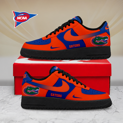 SPECIAL EDITION - NEW CUSTOMIZED NCAA FBS30 FLG FLORIDA GATORS AF1 SHOES