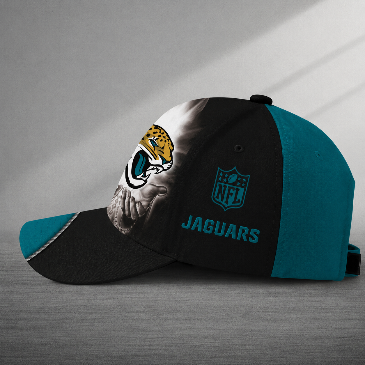 LIMITED EDITION - NEW CUSTOMIZED NFL30 JSJ JACKSONVILLE JAGUARS CLASSIC CAP