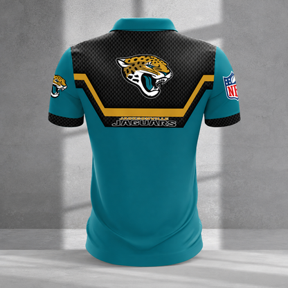 LIMITED EDITION - NEW CUSTOMIZED NFL30 JSJ JACKSONVILLE JAGUARS T-SHIRT, POLO SHIRT, ZIP POLO SHIRT, SWEATSHIRT, HOODIE & ZIP HOODIE