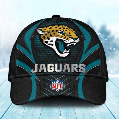 LIMITED EDITION - NEW CUSTOMIZED NFL30 JSJ JACKSONVILLE JAGUARS CLASSIC CAP