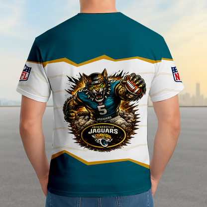 LIMITED EDITION - NEW CUSTOMIZED NFL30 JSJ JACKSONVILLE JAGUARS UNISEX T-SHIRT, SWEASHIRTS, HOODIE & JACKETS