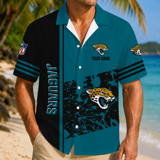 LIMITED EDITION - NEW CUSTOMIZED NFL30 JSJ JACKSONVILLE JAGUARS UNISEX HAWAIIAN SHIRT