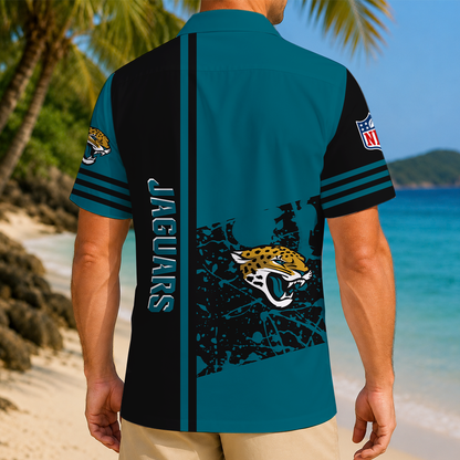 LIMITED EDITION - NEW CUSTOMIZED NFL30 JSJ JACKSONVILLE JAGUARS UNISEX HAWAIIAN SHIRT