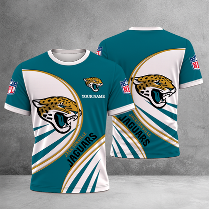 LIMITED EDITION - NEW CUSTOMIZED NFL30 JSJ JACKSONVILLE JAGUARS T-SHIRT, POLO SHIRT, ZIP POLO SHIRT, SWEATSHIRT, HOODIE & ZIP HOODIE