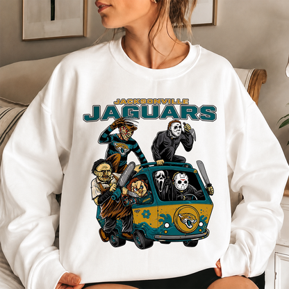 [SPECIAL OFFER] NEW CUSTOMIZED NFL30 JSJ JACKSONVILLE JAGUARS UNISEX SWEATSHIRT