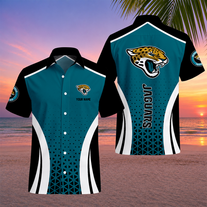 LIMITED EDITION - NEW CUSTOMIZED NFL30 JSJ JACKSONVILLE JAGUARS UNISEX HAWAIIAN SHIRT