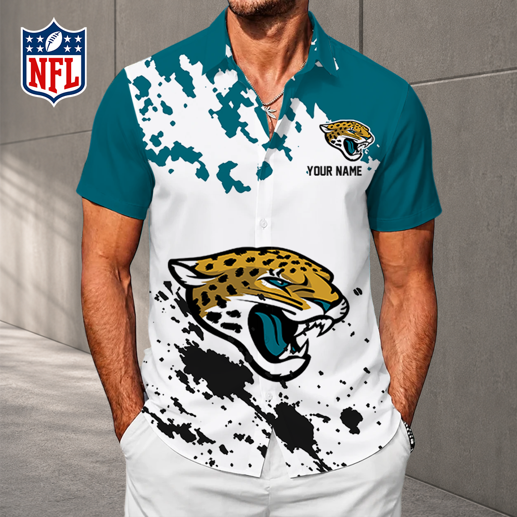 LIMITED EDITION - NEW CUSTOMIZED NFL30 JSJ JACKSONVILLE JAGUARS UNISEX HAWAIIAN SHIRT