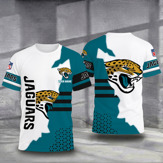 LIMITED EDITION - NEW CUSTOMIZED NFL30 JSJ JACKSONVILLE JAGUARS T-SHIRT, POLO SHIRT, ZIP POLO SHIRT, SWEATSHIRT, HOODIE & ZIP HOODIE