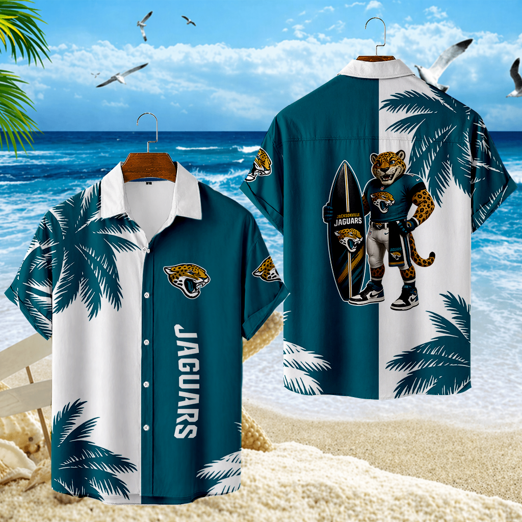 LIMITED EDITION - NEW CUSTOMIZED NFL30 JSJ JACKSONVILLE JAGUARS UNISEX HAWAIIAN SHIRT