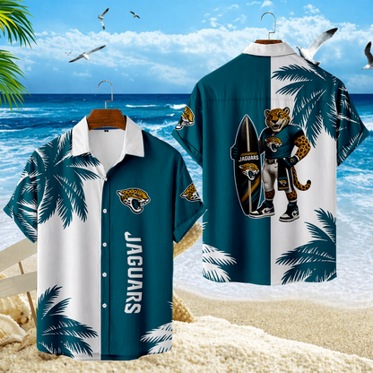 LIMITED EDITION - NEW CUSTOMIZED NFL30 JSJ JACKSONVILLE JAGUARS UNISEX HAWAIIAN SHIRT