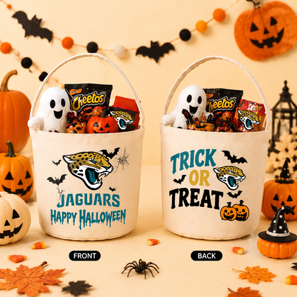 [SPECIAL OFFER] NEW CUSTOMIZED NFL30 JSJ JACKSONVILLE JAGUARS HALLOWEEN BASKET