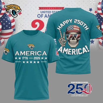 LIMITED EDITION - NEW CUSTOMIZED NFL30 JS JAGUARS UNISEX T-SHIRT, SWEATSHIRT, HOODIE & ZIP HOODIE