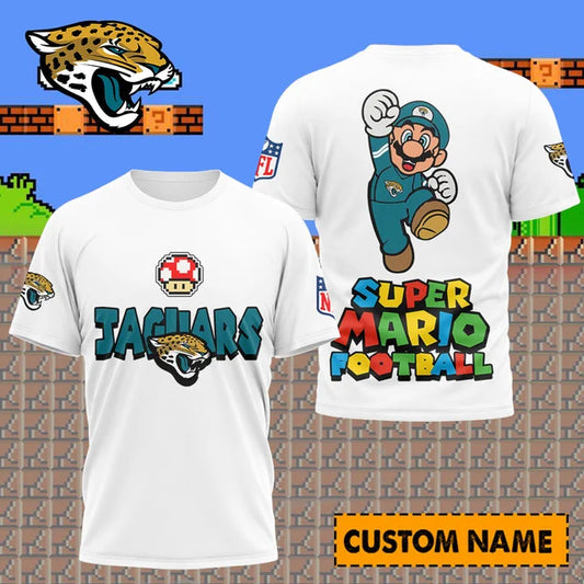 LIMITED EDITION - NEW CUSTOMIZED NFL30 JS JAGUARS UNISEX T-SHIRT, SWEATSHIRT, HOODIE & ZIP HOODIE