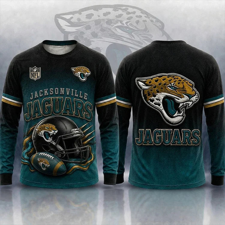 LIMITED EDITION - NEW CUSTOMIZED NFL30 JACKSONVILLE JAGUARS T-SHIRTS, POLO, SWEASHIRTS, V-NECK T-SHIRT, HOODIE & ZIP HOODIE