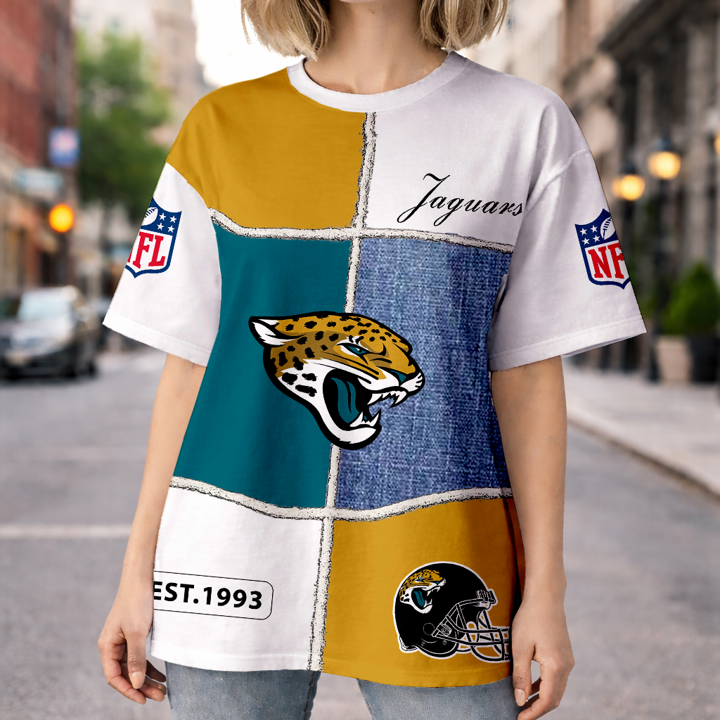 LIMITED EDITION - NEW CUSTOMIZED NFL30 JSJ JACKSONVILLE JAGUARS UNISEX T-SHIRT, POLO, HOODIE & JACKETS
