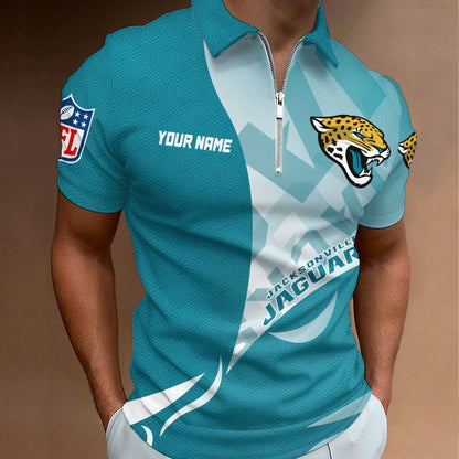 LIMITED EDITION - NEW CUSTOMIZED NFL30 JSJ JACKSONVILLE JAGUARS T-SHIRT, POLO SHIRT, ZIP POLO SHIRT, SWEATSHIRT, HOODIE & ZIP HOODIE