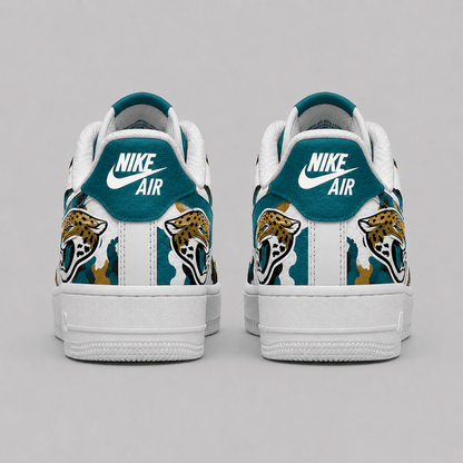 [SPECIAL OFFER] NEW CUSTOMIZED NFL30 JSJ JACKSONVILLE JAGUARS AF1 SHOES