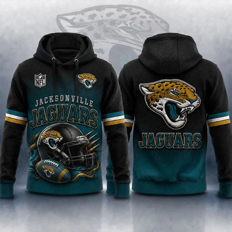 LIMITED EDITION - NEW CUSTOMIZED NFL30 JACKSONVILLE JAGUARS T-SHIRTS, POLO, SWEASHIRTS, V-NECK T-SHIRT, HOODIE & ZIP HOODIE