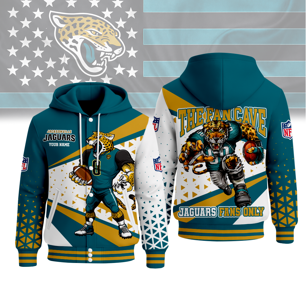 LIMITED EDITION - NEW CUSTOMIZED NFL30 JSJ JACKSONVILLE JAGUARS UNISEX T-SHIRT, POLO, HOODIE & JACKETS